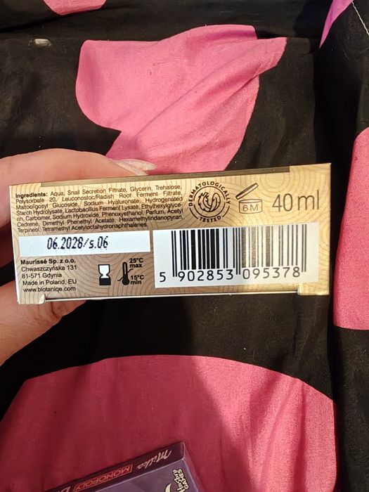 Botaniqe Terapia Śluzem Ślimaka