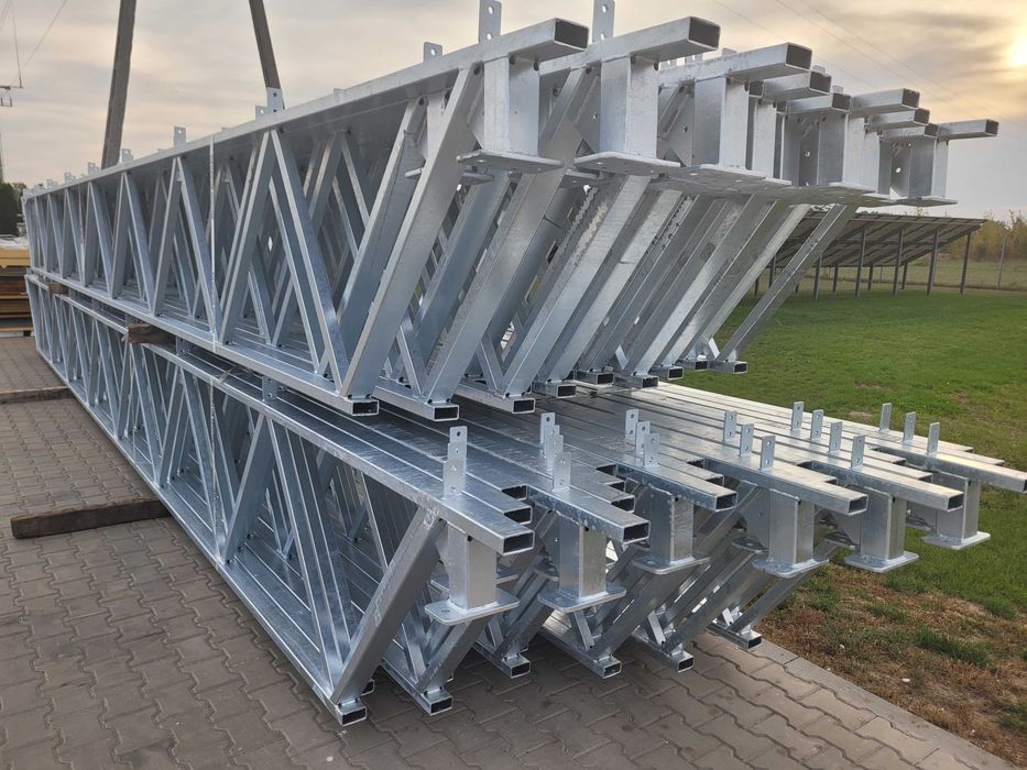 Kratownica dachowa konstrukcja ocynkowana hala wiata garaż  10 m NOWA