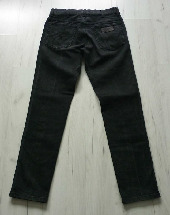 Męskie spodnie jeansowe WRANGLER rozm L W33 L36 STRETCH wysyłka gratis