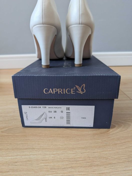 Buty ślubne skórzane