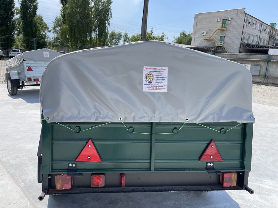 Новий одновісний  причіп 200х130х35 від заводу "Дніпро"
