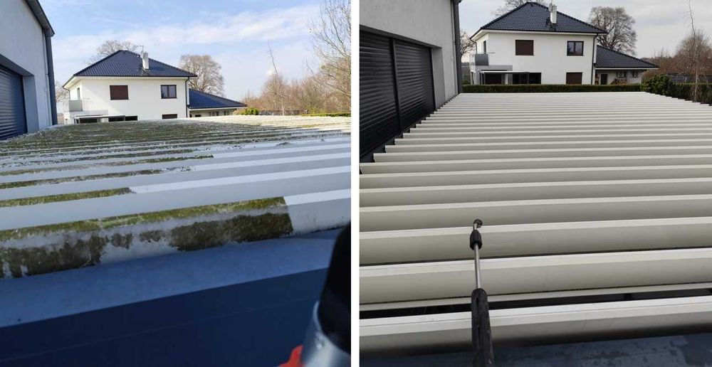 Mycie elewacji, kostki, okien, fotowoltaiki, dachów, przeszkleń