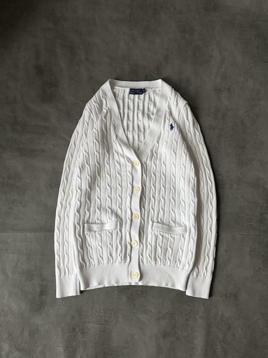 Ralph Lauren Cable Knit Cardigan Sweater кардиган свитер ральф лаурен