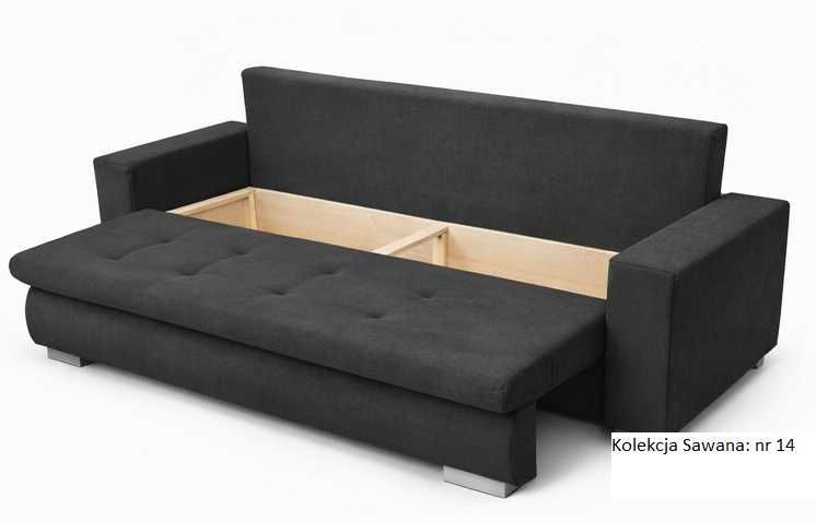 Wygodna kanapa MIA z bokami. Rozkładana | dowolna kolorystyka