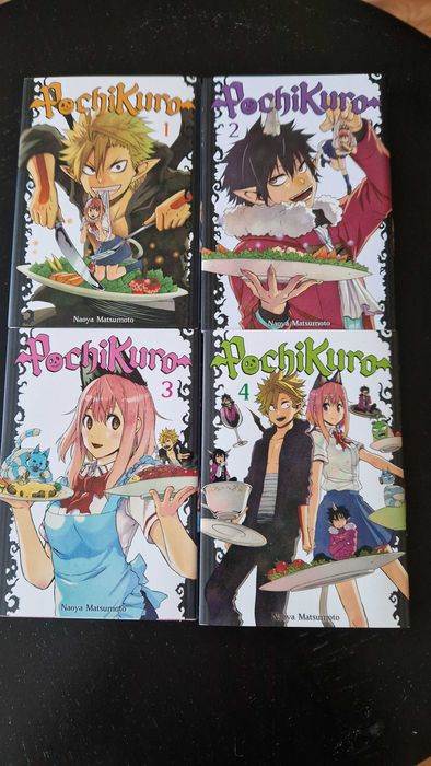 Pochi Kuro - Manga - komplet Tomy 1-4 + dodatki