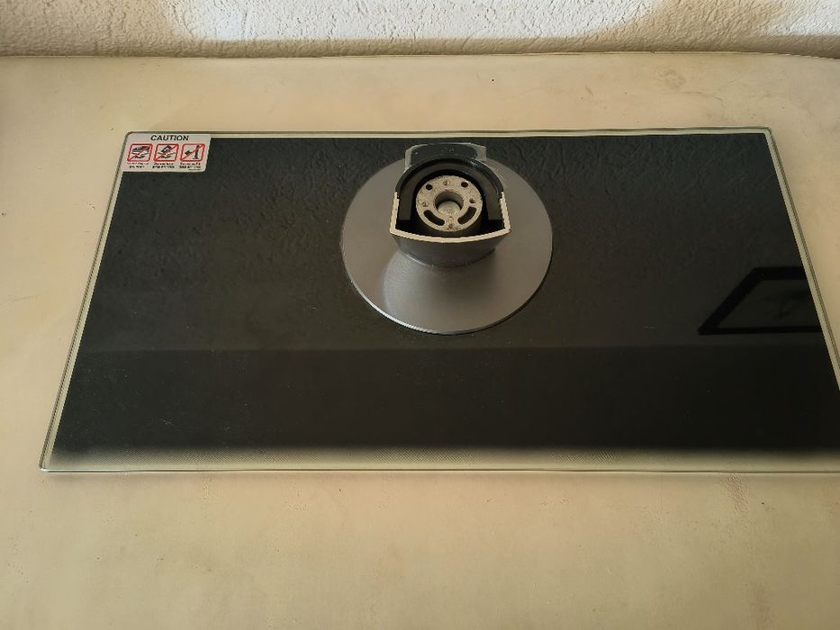 Base em vidro preto para Tv