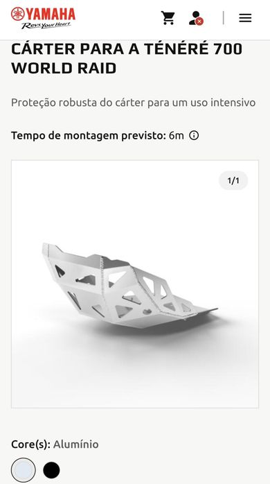 Proteção Carter Yamaha Tenere 700 World Raid