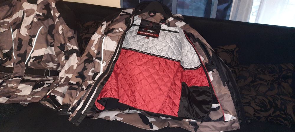 Casacos Motard Cordura Camuflado