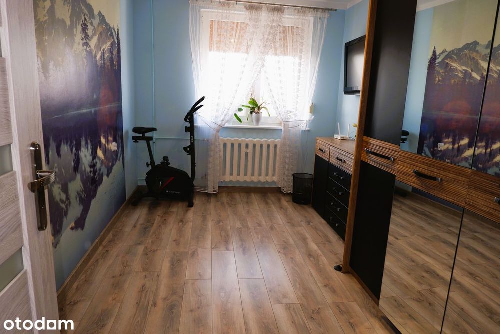 Piekne 3-pokojowe mieszkanie z balkonem, trzema garażami oraz działką