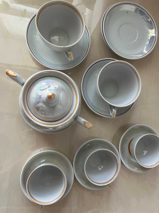 Фарфоровый сервиз "Перламутровые грезы"