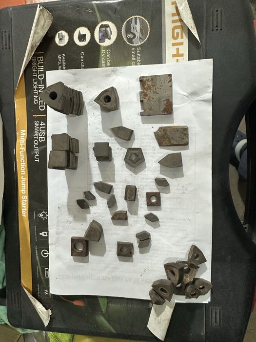 Змінні пластини для токарних різців.