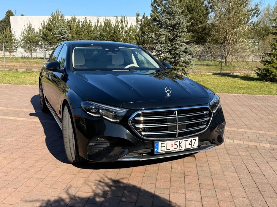 Mercedes-Benz Klasa E Mercedes E W214 4MATIC. Pierwszy właściciel, bezwypadkowy, serwisowany