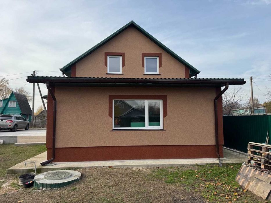 Продам новий будинок з ремонтом 150 м2,СЕС на 5 кВТ, СТ Прилісся без %