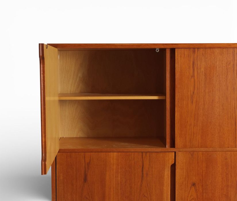 Kredens z drewna tekowego 'Fredericia',  Dania, lata 1960s - vintage 230cm długości