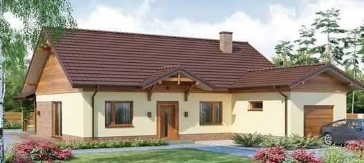 Projekt domu jednorodzinnego GABRIEL PS - EXTRADOM