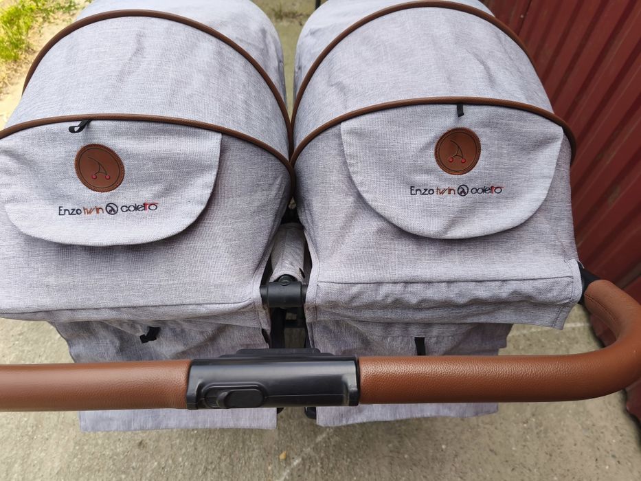 Coletto Enzo Twin Wózek Spacerowy Bliźniaczy