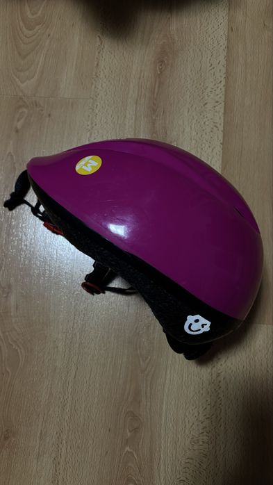 Capacete de crianca (rosa)