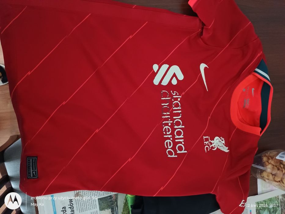 Oryginalna koszulka FC Liverpool rozmiar 137-147  M