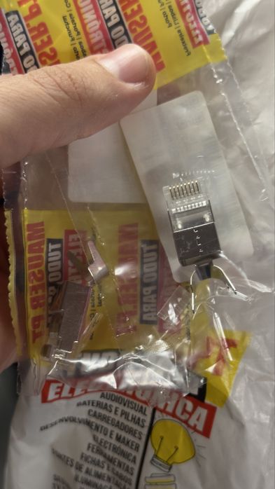 Fio 50m Ethernet CAT 7 shielded