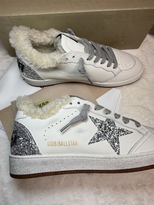 Кеди голден гус зима golden goose ggdb шкіряні та