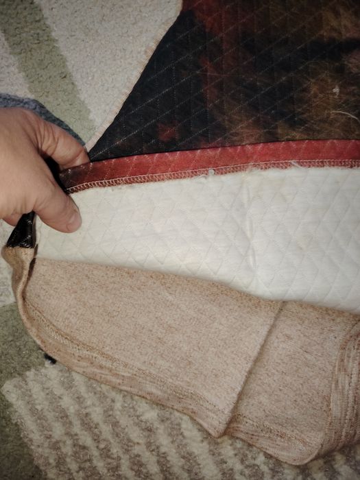 Платье девочке зима на флисе котик 3 д. 128 р 4-5л