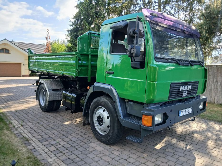 MAN LE 15.280 14.285  Kiper Meiller wywrotka klima wywrot