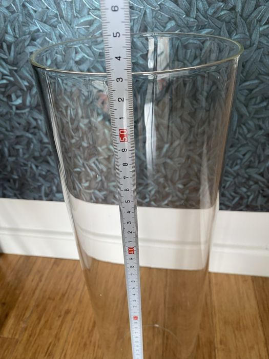 Dekoracja wysoka tuba szklana