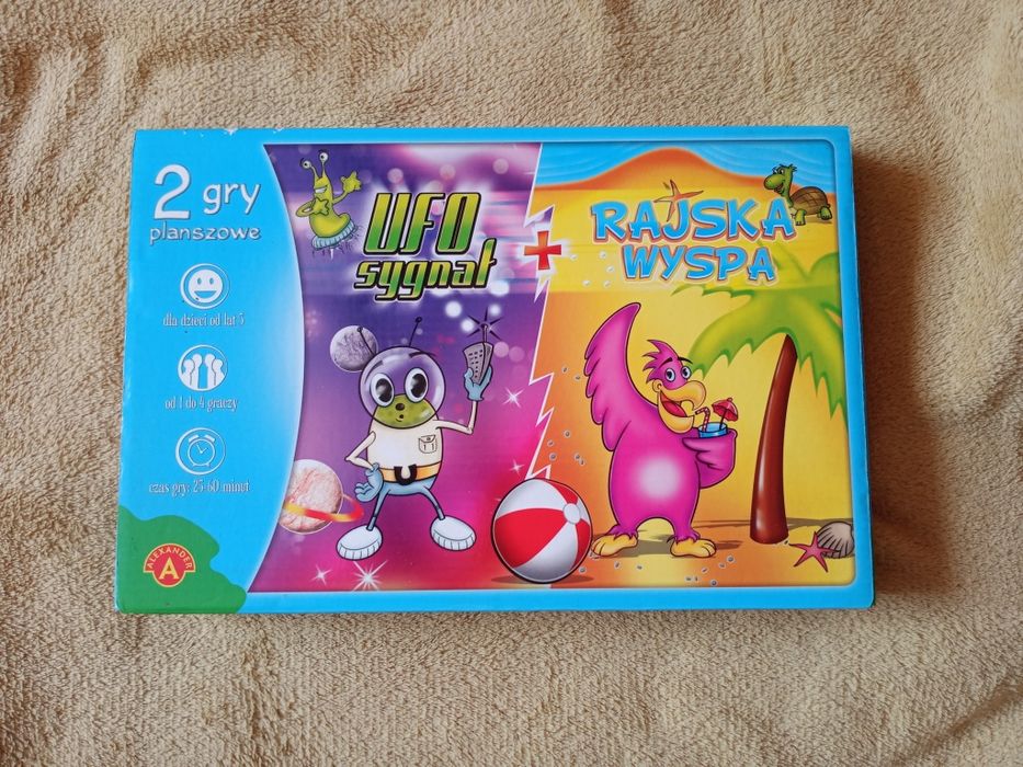 gra planszowa ufo sygnał+rajska wyspa