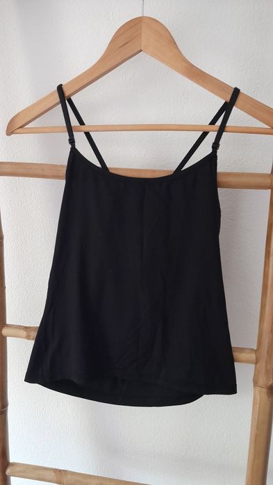 Top preto ajustável interior Intimissimi