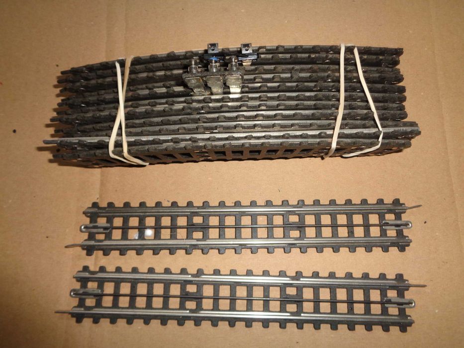 1:87 TRIX lote de 14 vias com carril central