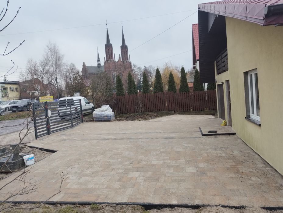 Kostka brukowa układanie