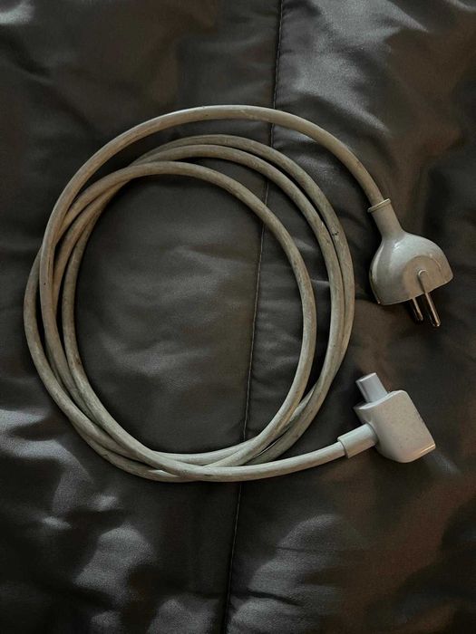 Cabo extensão carregador MacBook + adaptador tomada original