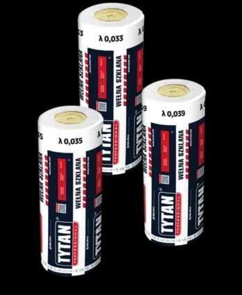 Wełna Mineralna Tytan Professional 0,033 M2*/KW Gr. 15 Cm