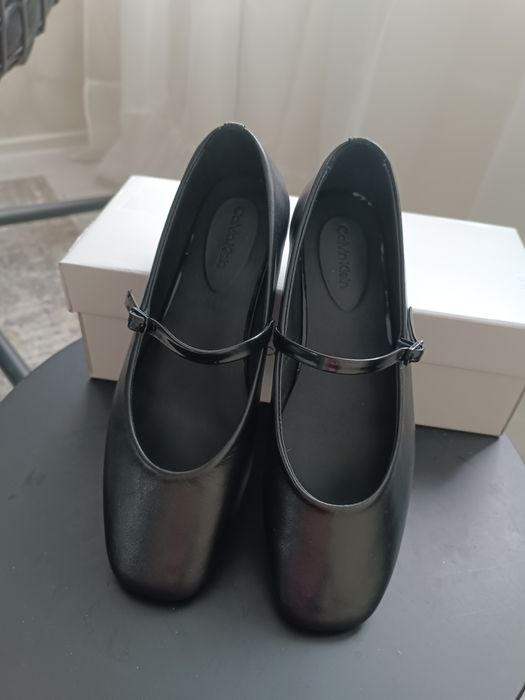 Туфли Балетки натуральная кожа Calvin Klein