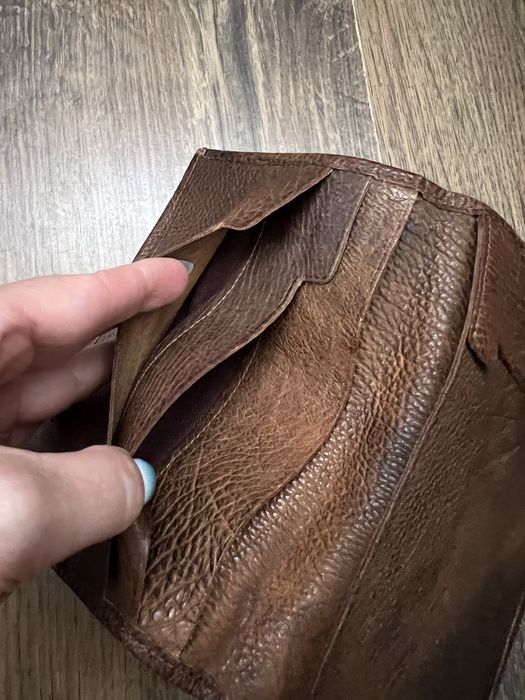 Кожаное портмоне