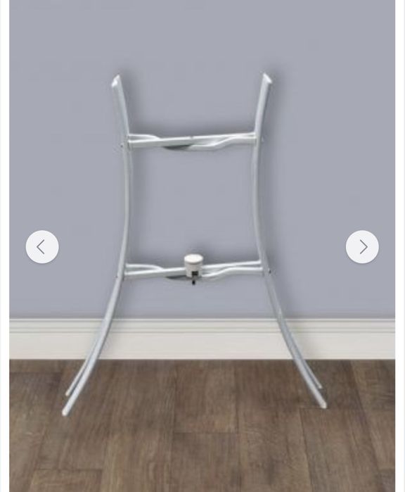 Wanna dla niemowlaka shnuggle ze stojakiem szara