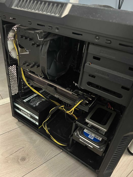 Komputer PC Intel Core i5-7600K + ASUS Radeon RX 580 8GB