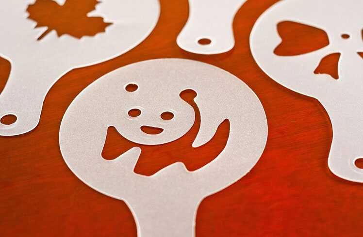 Udekoruj swoją kawe - szablony