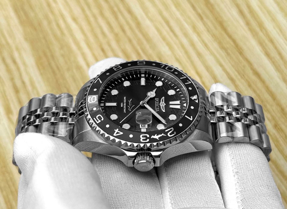 Годинник Invicta 35129 Pro Diver 43 mm. Master of the Oceans Black