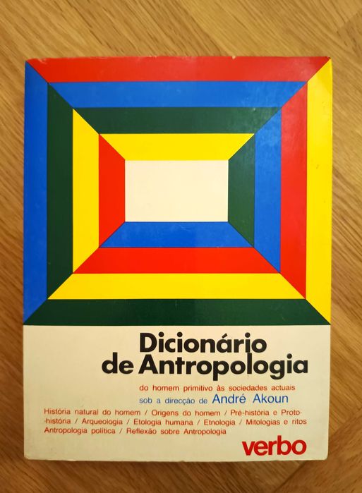 Dicionário de Antropologia - dir. André Akoun (portes incl.)
