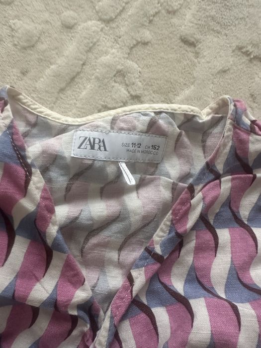 Штани, костюм Zara льон
