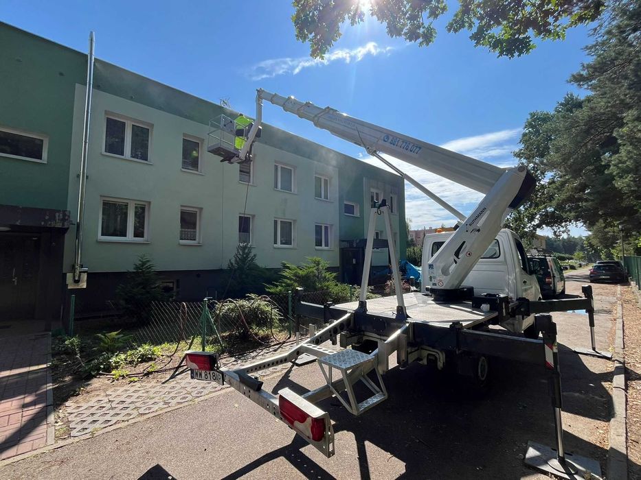 Wynajem/ Usługi/ Podnośnik koszowy/ zwyżka  22m-45m