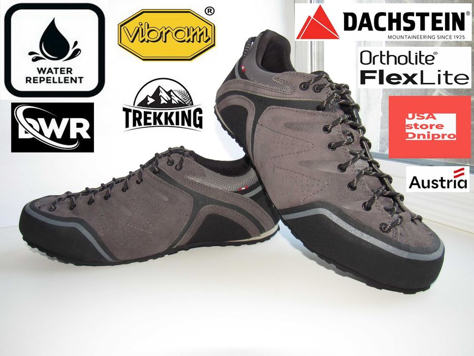 Трекинговые, влагозащищенные Dachstein Terra DWR Vibram р. 46 (30см)