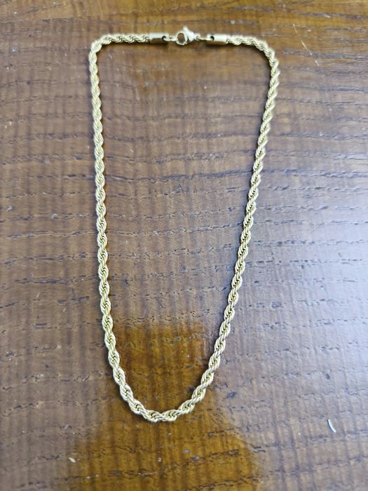 Fio Rope Dourado + Anel ½ Livra + Óculos (Promoções)