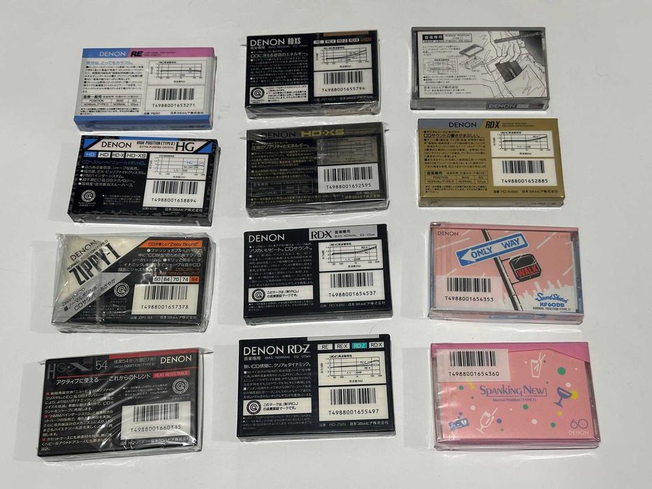 希少レア　1 DEuTSCCHEMARK  1988 Аудио кассета Denon DX1 DX4 DX8 HD6 HD7 GR DX RDZ HG касета Япония