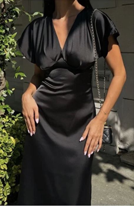 Сукня сатинова від ZARA