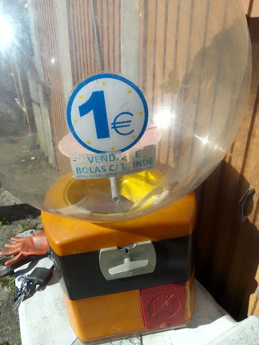 Máquinas de brindes pé, balcão.