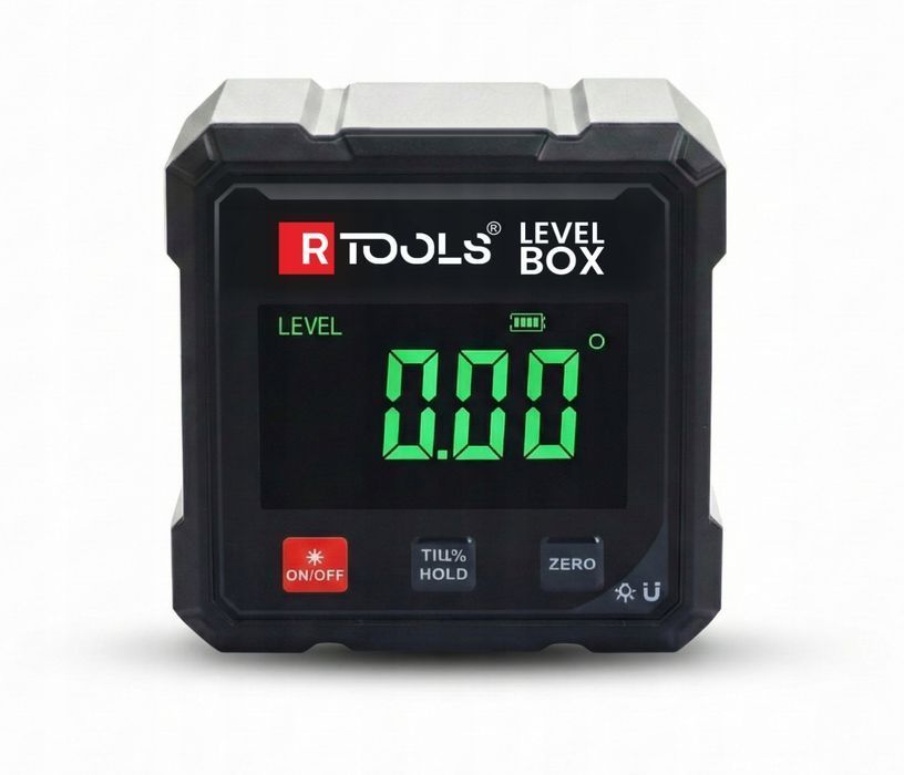 Poziomica Laserowa Magnetyczna Kątomierz Miernik Kąta Inklinometr