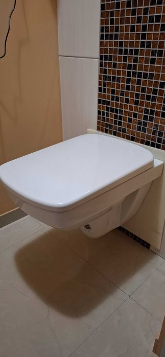 KOŁO NOVA PRO miska wisząnca 48 cm + deska wolnoopad