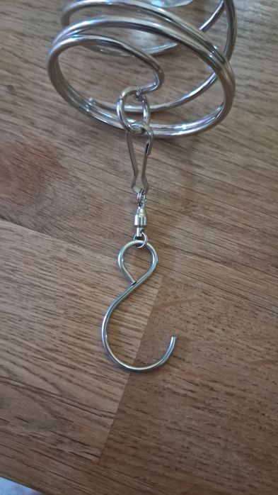 Sun catcher espiral com esferas